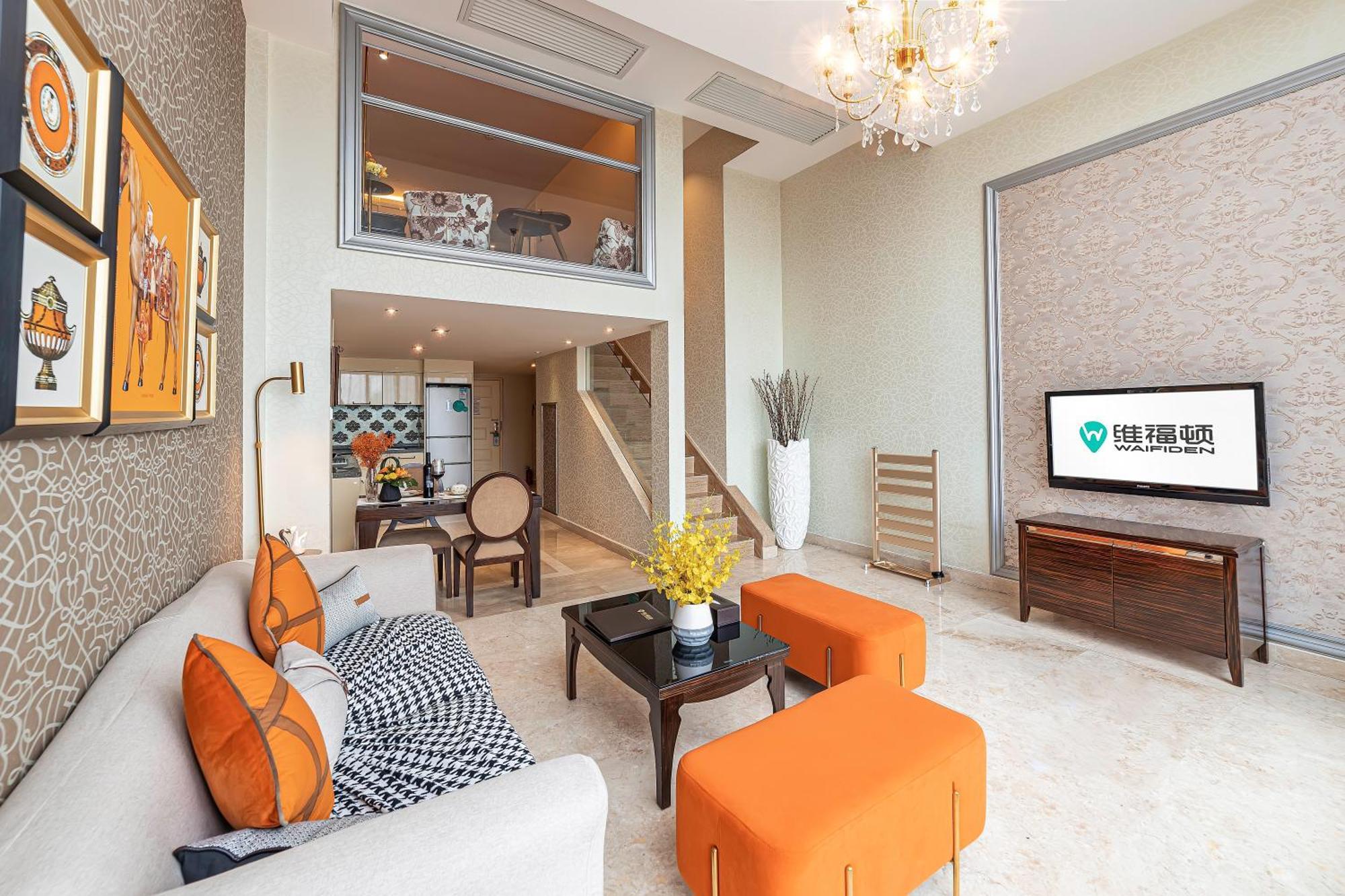 Waifiden Guangzhou Grand View Golden Palace Apartment - Free Shuttle Bus During The Canton Fair Экстерьер фото