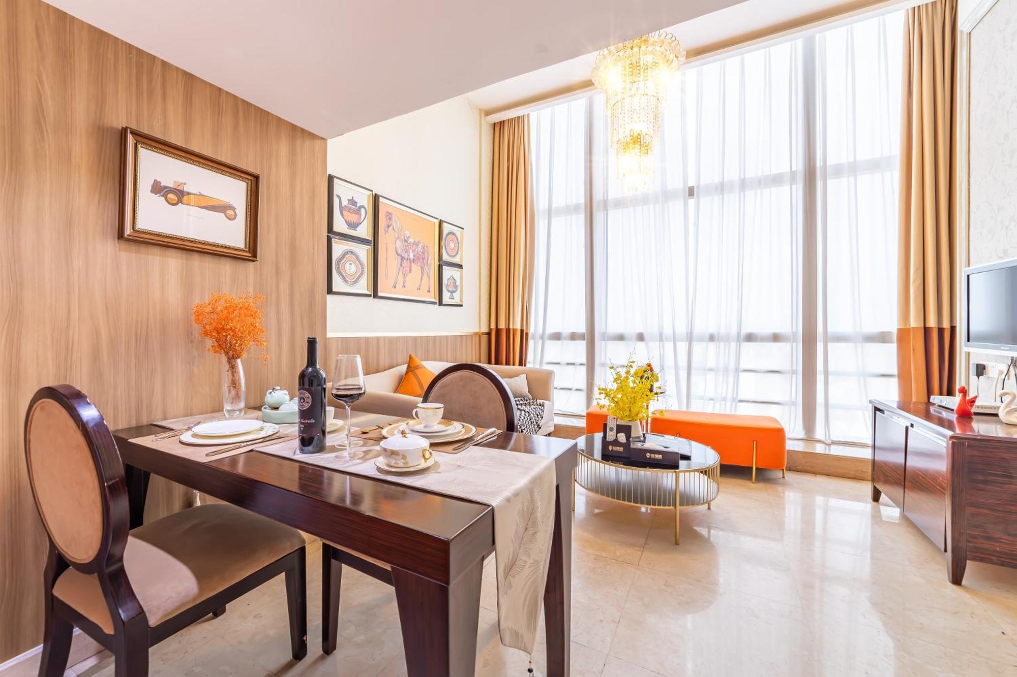 Waifiden Guangzhou Grand View Golden Palace Apartment - Free Shuttle Bus During The Canton Fair Экстерьер фото