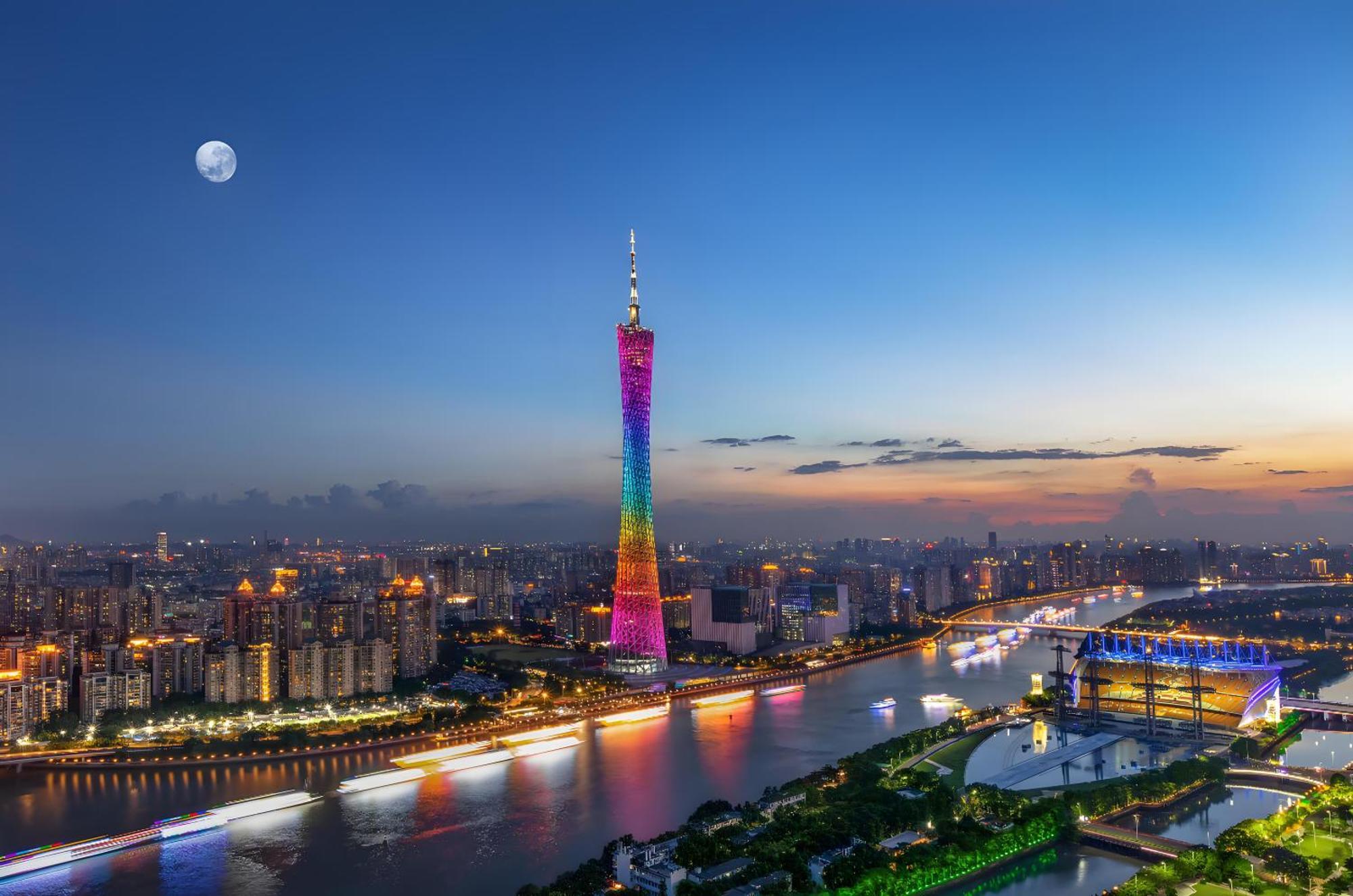 Waifiden Guangzhou Grand View Golden Palace Apartment - Free Shuttle Bus During The Canton Fair Экстерьер фото