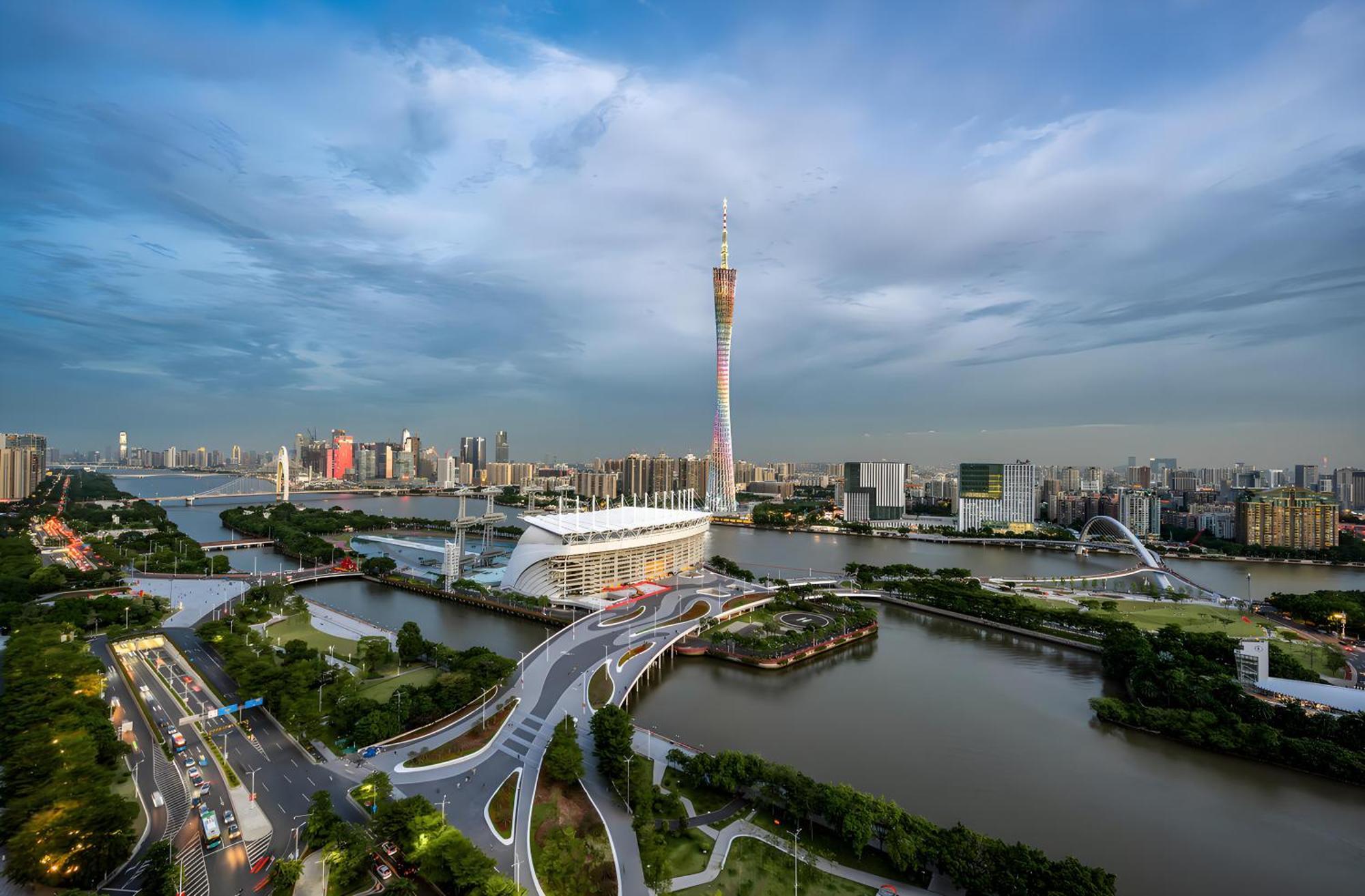 Waifiden Guangzhou Grand View Golden Palace Apartment - Free Shuttle Bus During The Canton Fair Экстерьер фото
