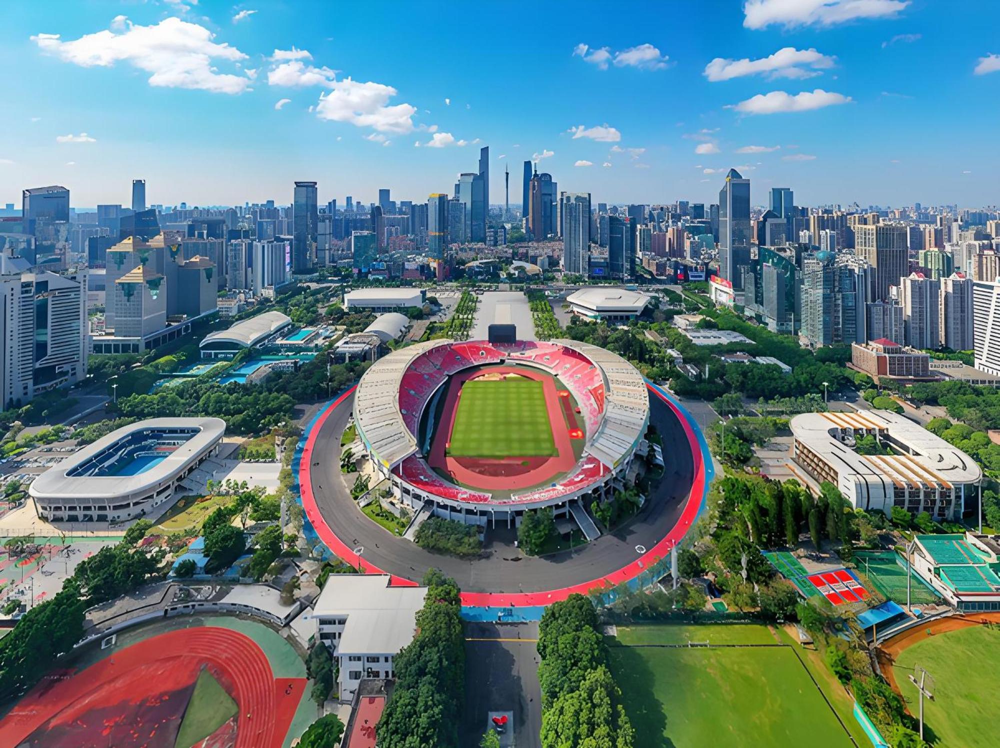 Waifiden Guangzhou Grand View Golden Palace Apartment - Free Shuttle Bus During The Canton Fair Экстерьер фото