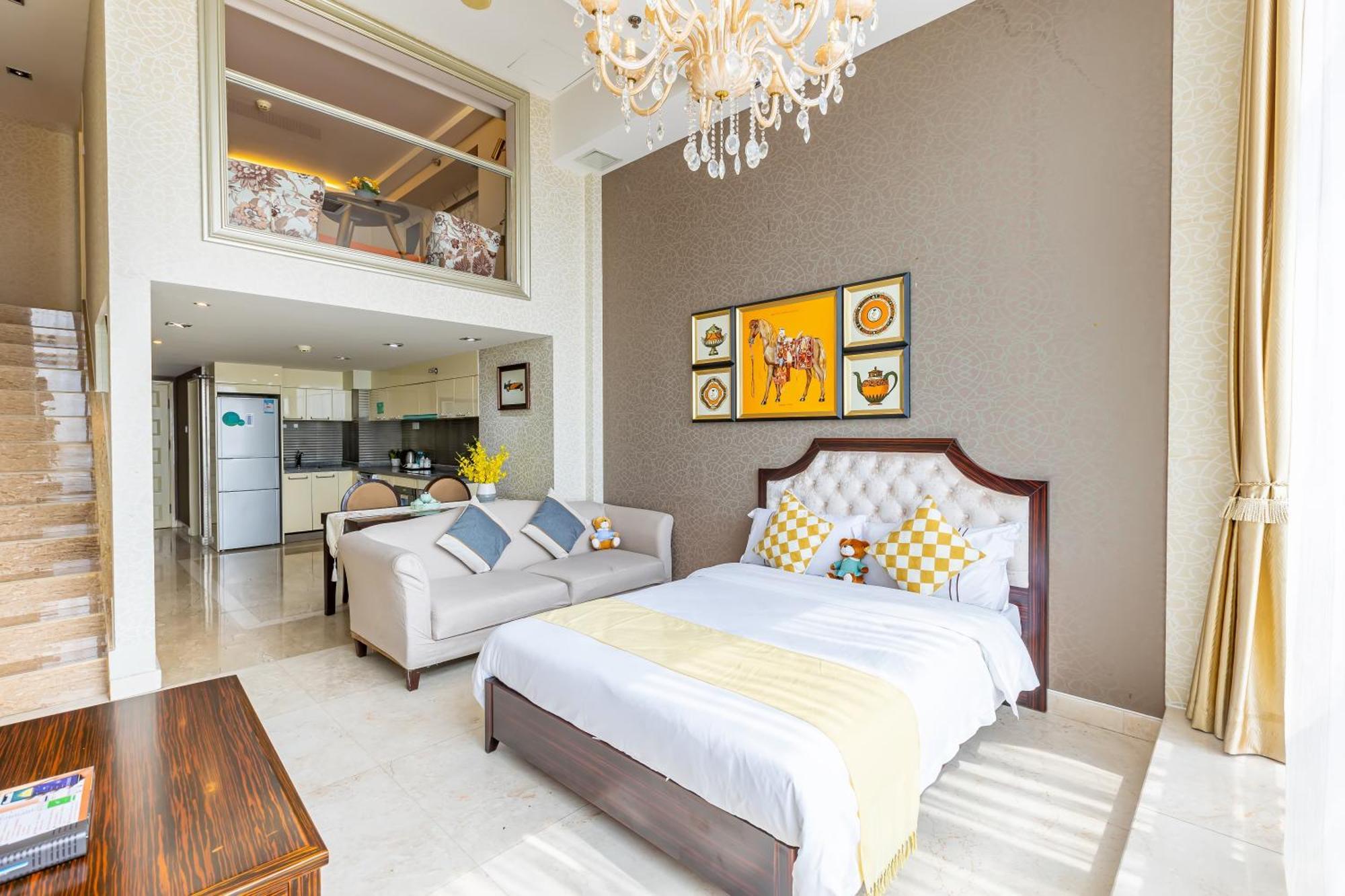 Waifiden Guangzhou Grand View Golden Palace Apartment - Free Shuttle Bus During The Canton Fair Номер фото